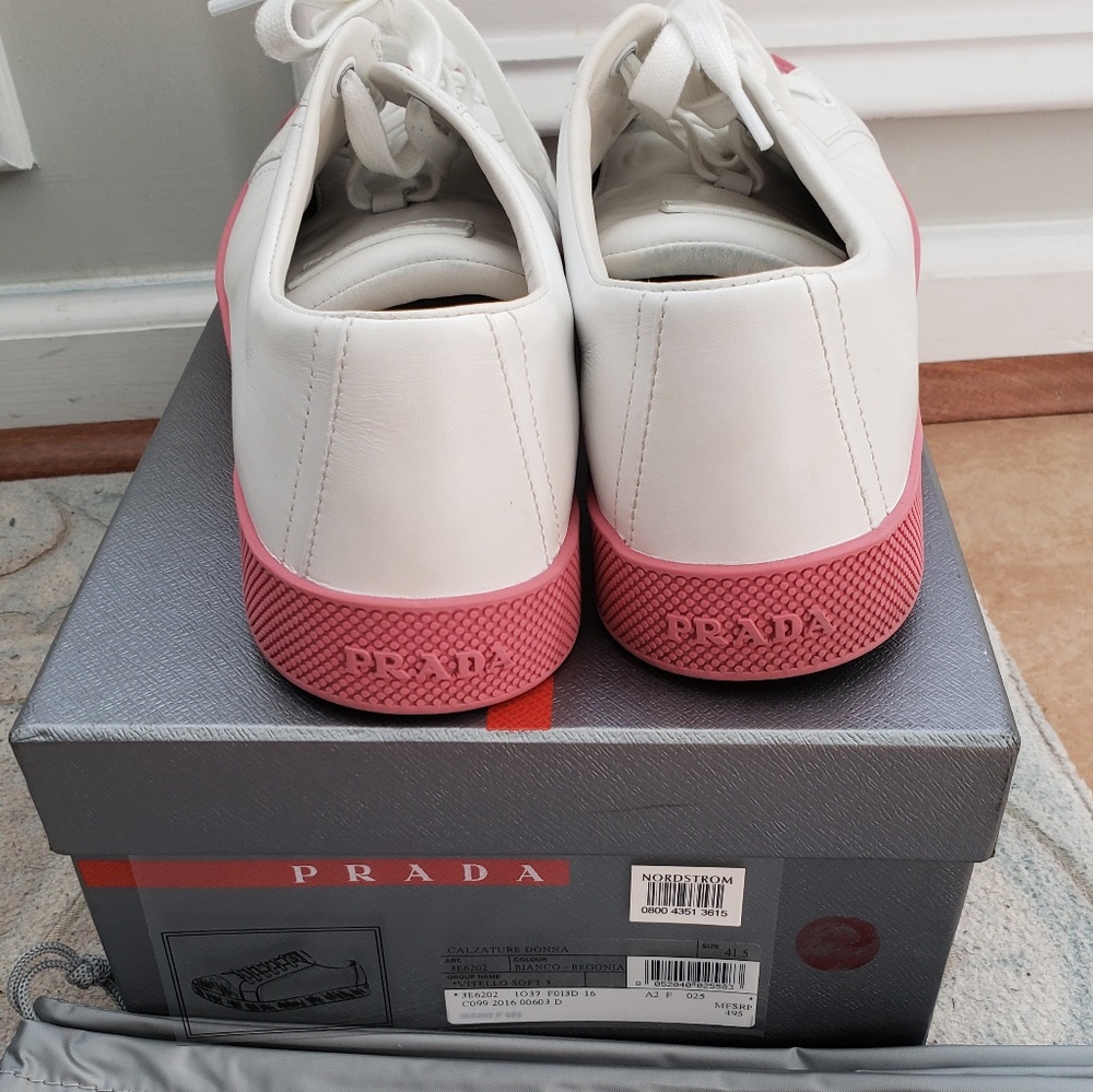 SOLD PRADA Sneakers (will fit sz 41) - Picture 4 of 8
